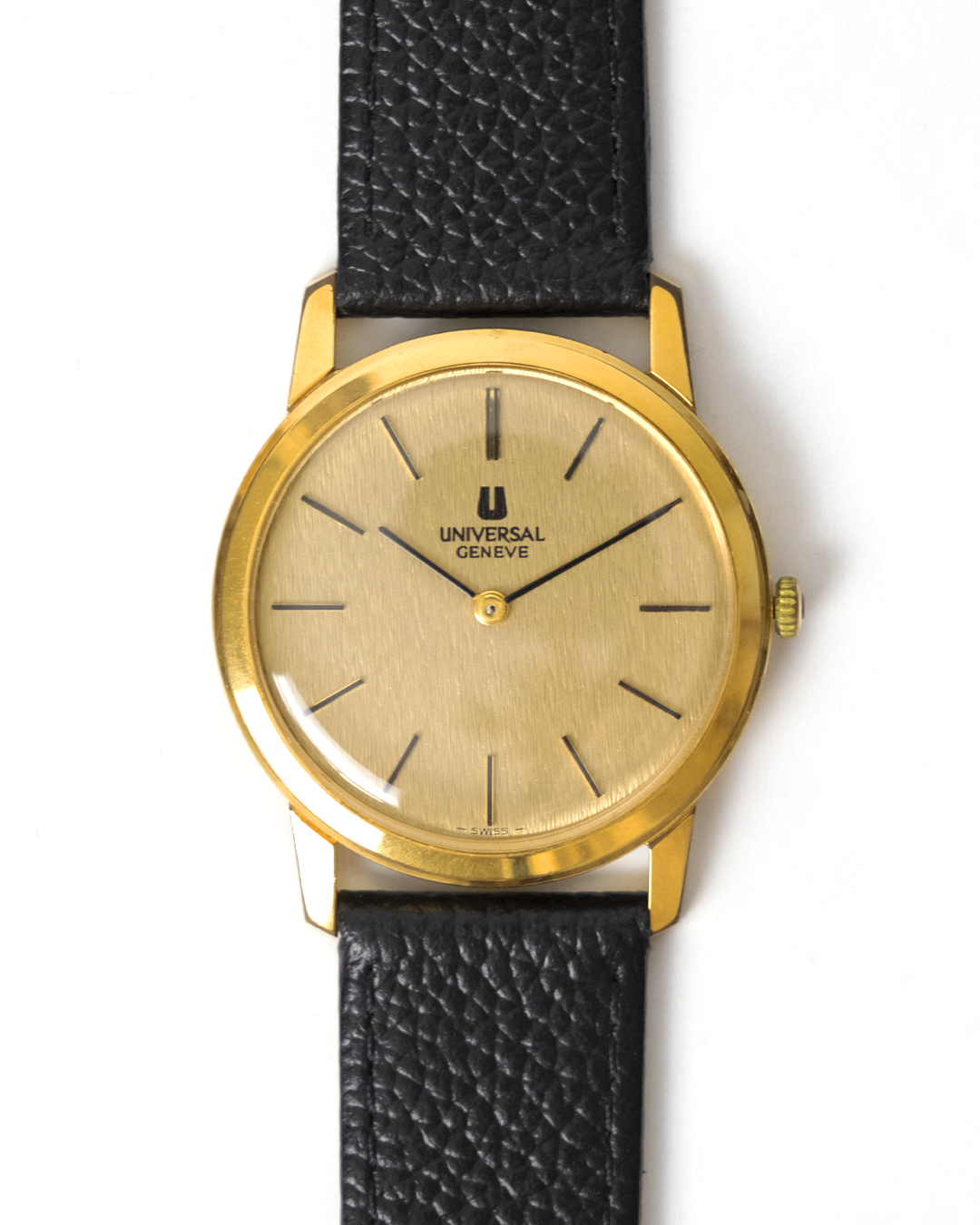 Bracelet Cuir UNIVERSAL GENÈVE Pour Montre – Largeur 18 Mm – Occasion – Idéal Pour Remplacer Un Bracelet Usé